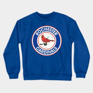 Defunct Rochester Cardinals Hockey Team Crewneck Sweatshirt